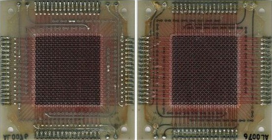 Apollo 1024 bit core memory module